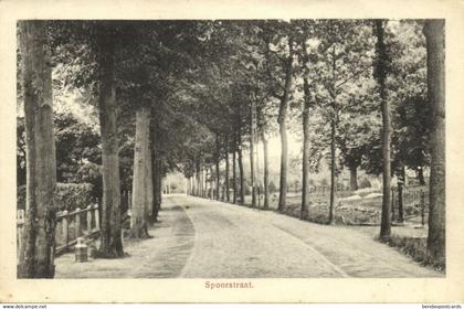 Nederland, NEEDE, Spoorstraat (1910s) Ansichtkaart