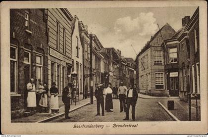 CPA Geertruidenberg Nordbrabant Niederlande, Brandestraat