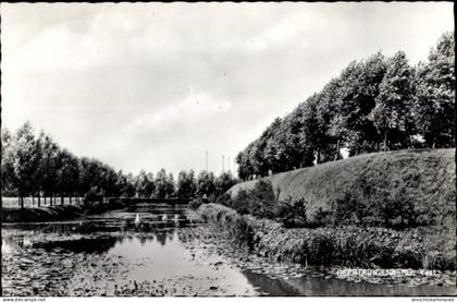 CPA Geertruidenberg Nordbrabant Niederlande, Vest, Teich