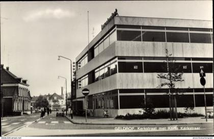 CPA Geldrop Nordbrabant Niederlande, Kerkstraat met Korte Kerkstraat