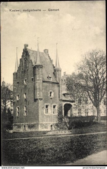 CPA Gemert Bakel Nordbrabant Niederlande, Kasteel