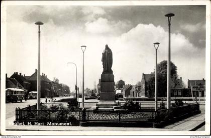 CPA Veghel Nordbrabant, H. Hart Monument