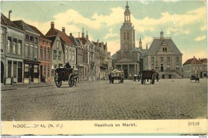Roosendaal - Raadhuis en Markt