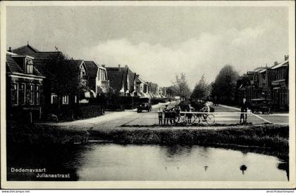 CPA Dedemsvaart Overijssel Niederlande, Julianastraat