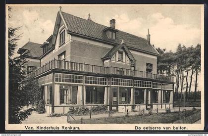 AK Renkum, Vac. Kinderhuis, De eetserre van buiten