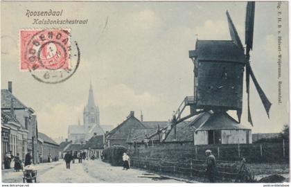 Roosendaal - Kalsdonkschestraat - & windmill