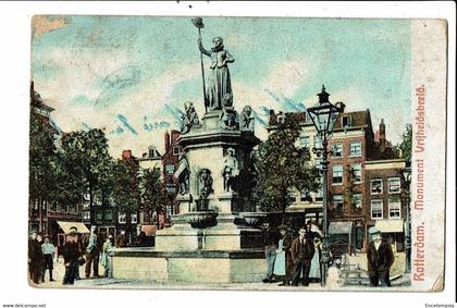 CPA Carte Postale -Pays Bas-Rotterdam- Monument Vrijheidsbeeld  VM24220br