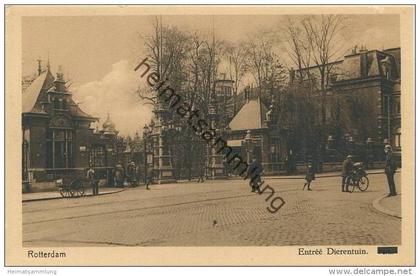 Rotterdam - Entree Dierentuin - Uitg. Roukes & Erhart Baarn
