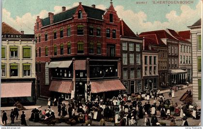 #2050 - ‘s-Hertogenbosch, Markt 1910 (NB)
