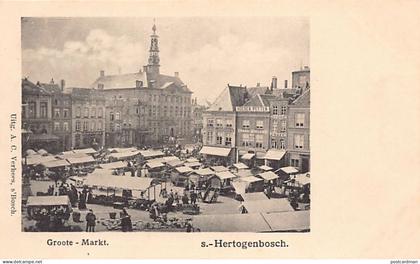 Nederland - 'S-HERTOGENBOSCH - Groote Markt