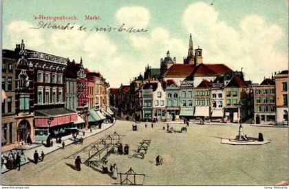 's-Hertogenbosch, Markt 1910 (NB)