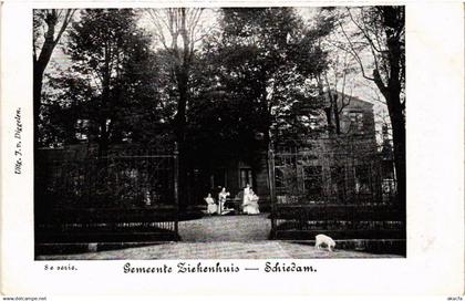 CPA AK SCHIEDAM Gemeente Ziekenhuis NETHERLANDS (602153)