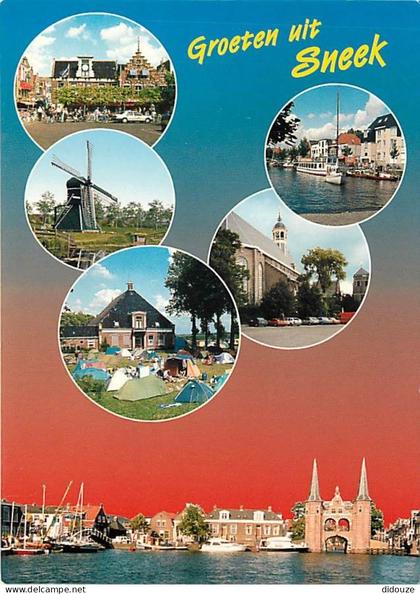 Pays-Bas - Nederland - Sneek - Multivues - CPM - Voir Scans Recto-Verso