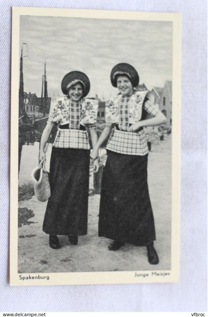 AC191/3, Spakenburg, Jonge Meisjes, Hollande, Pays Bas