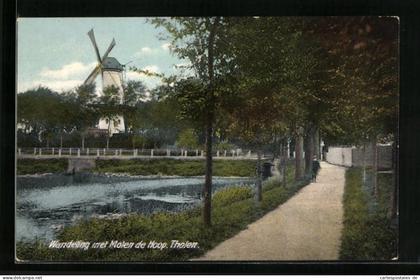 AK Tholen, Wandeling met Molen de Hoop