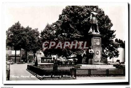 CPA Tilburg Heuvel mit Standbeeld Koning Willem II