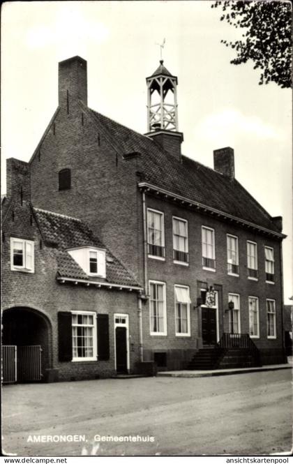 CPA Amerongen Utrecht Niederlande, Gemeentehuis