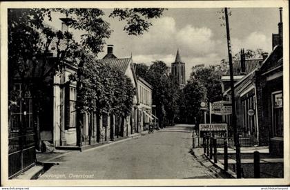 CPA Amerongen Utrecht Niederlande, Overstraat, Kirche