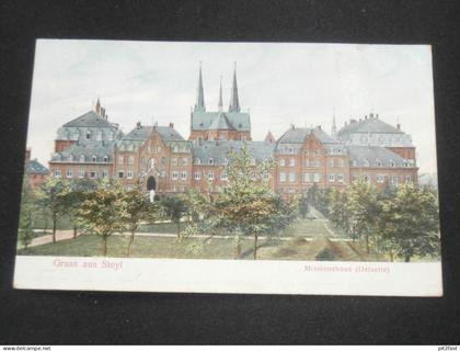 Gruss aus Steyl / Steijl b. Venlo - Missionshaus , 1908 , Ansichtskarte , CPA , AK  !!