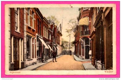 Weesp - Slijkstraat - Animée - J.H. VORSELMAN - E. & B. - Colorisée