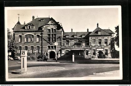 AK Woerden, Station, Bahnhof