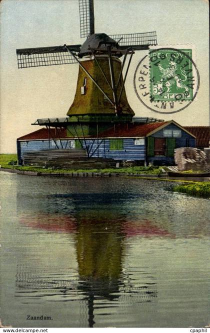 Belgie Belgique Zaandam (moulin a vente mill)