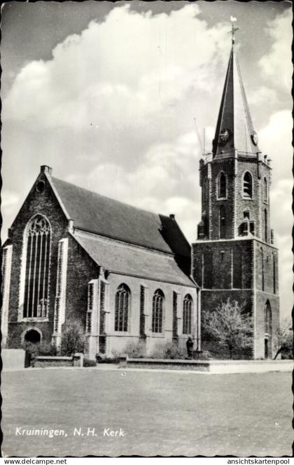 CPA Kruiningen Zeeland, N. H. Kirche
