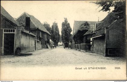 CPA Stavenisse Zeeland Niederlande, Straßenpartie