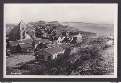 Vintage Postcard Netherlands Zoutelande General view