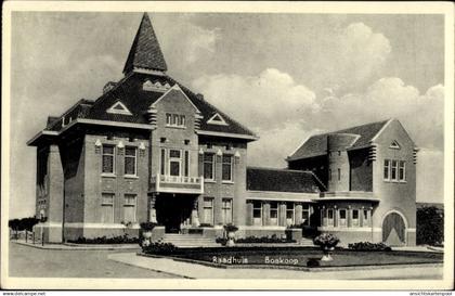 CPA Boskoop Alphen aan den Rijn Südholland Niederlande, Rathaus