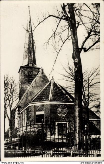 CPA Sassenheim Südholland, Ned. Herv. Kerk