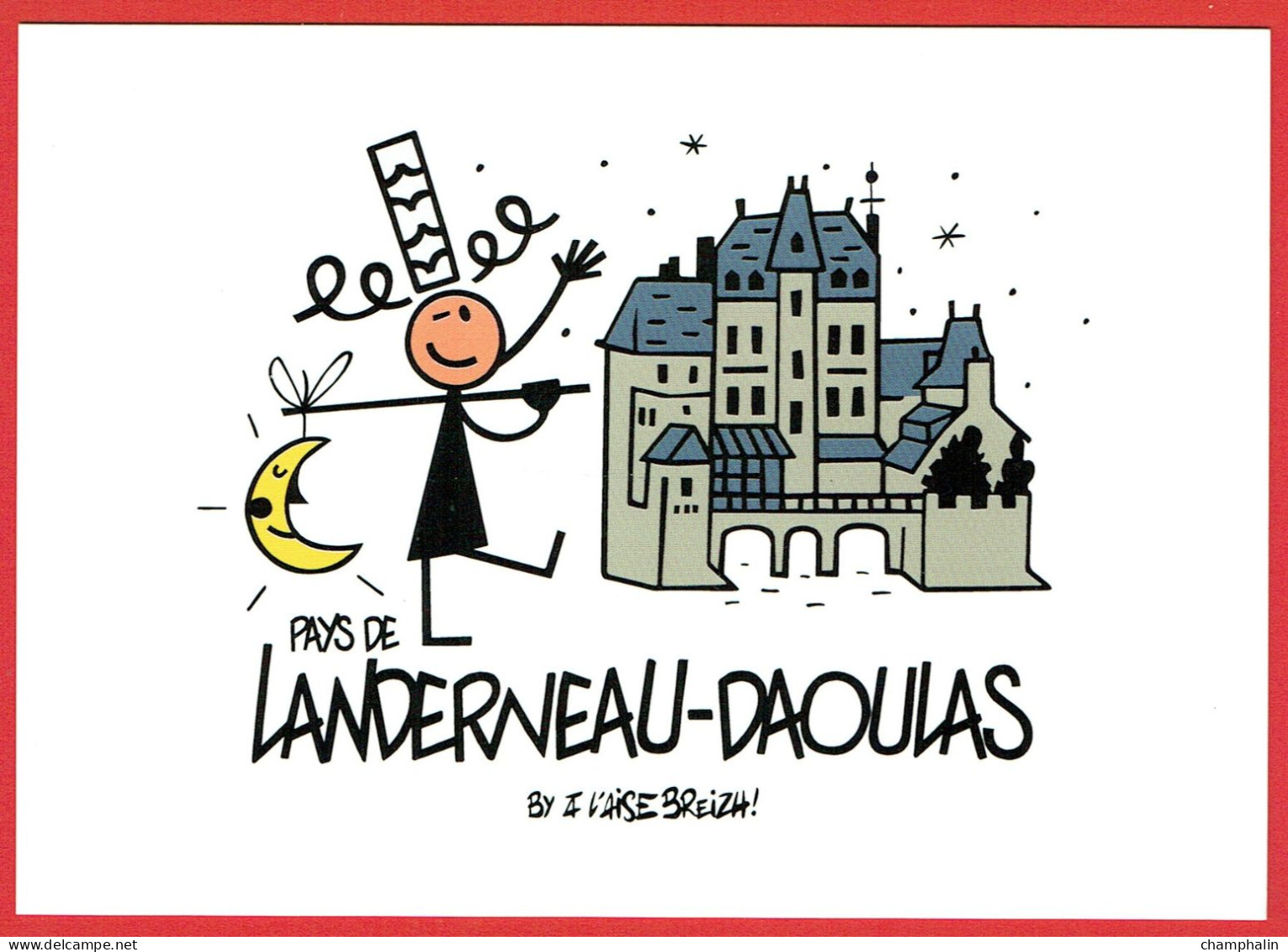 Pays de Landerneau-Daoulas - Pont habité de Landerneau dit Pont de Rohan, construit en 1510 - A l'Aise Breizh !