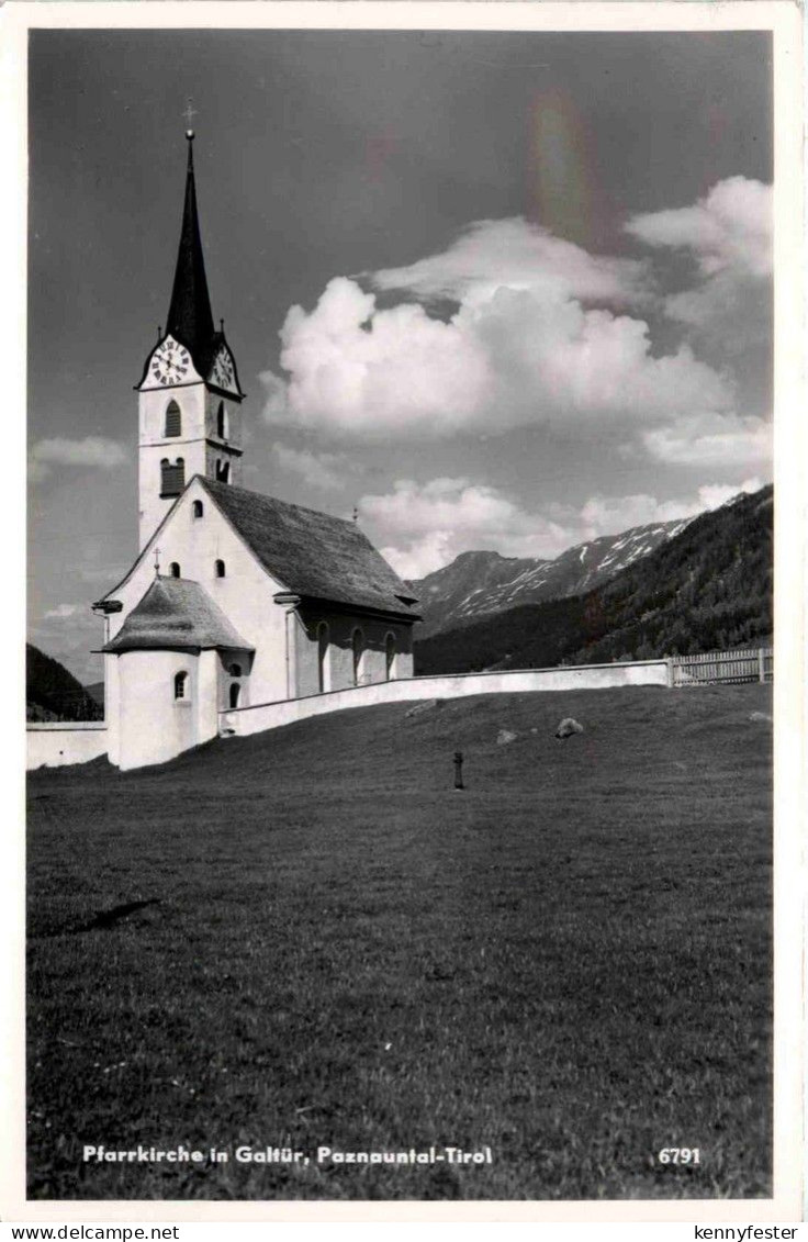 Paznauntal - Pfarrkirche in Galtür