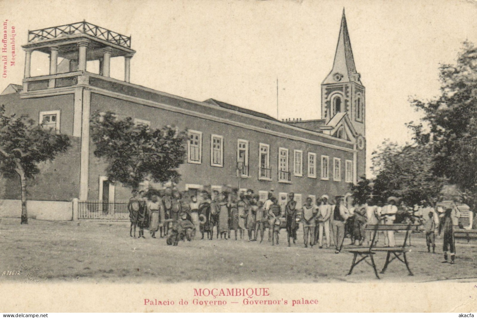 PC AFRICA MOZAMBIQUE GOVERNORS PALACE (b64160)