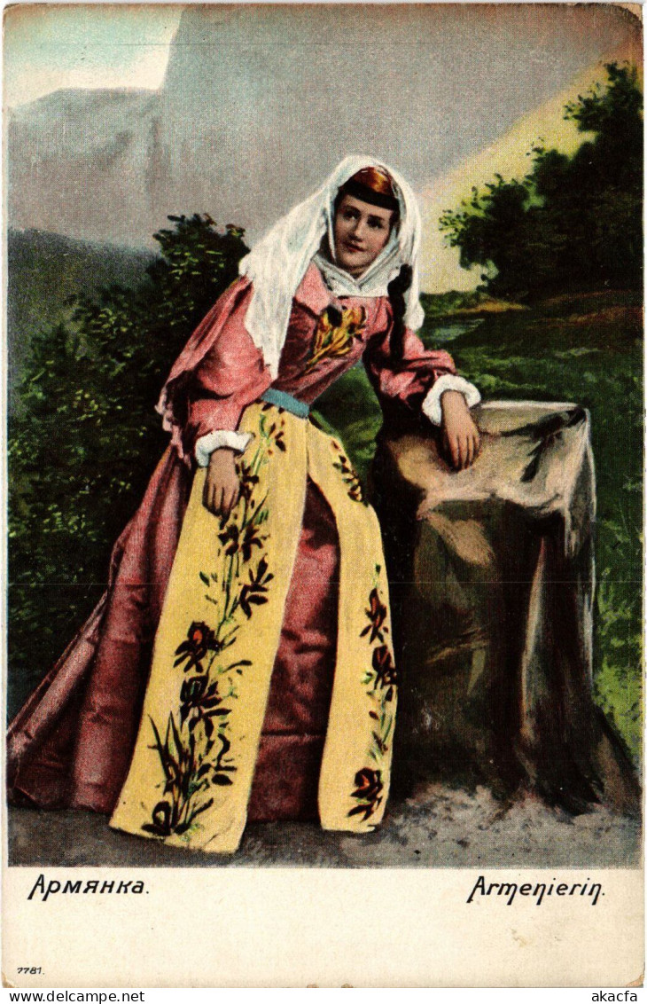 PC ARMENIA ARMENIAN WOMAN CAUCASUS (a58619)