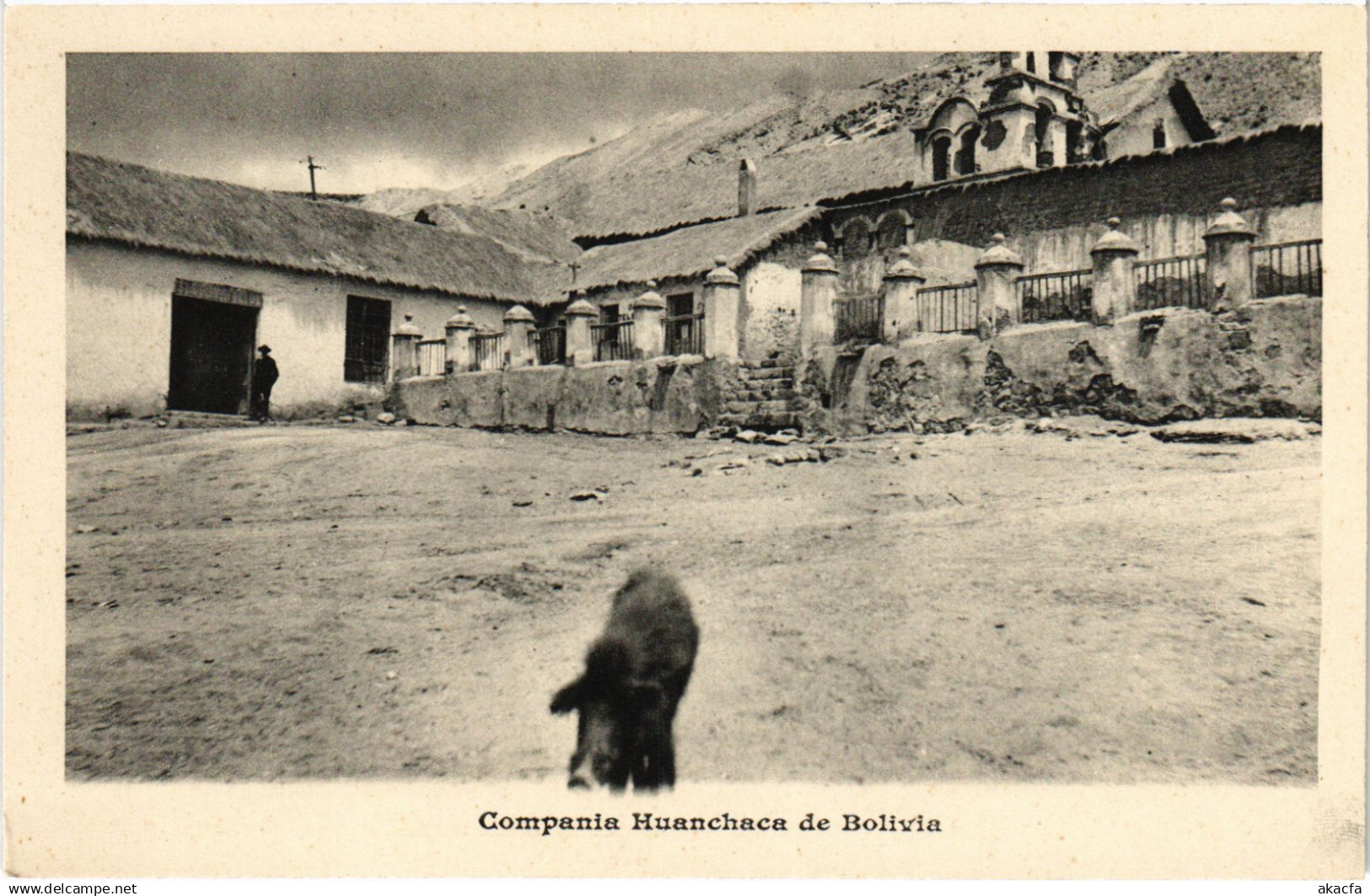 PC BOLIVIA, COMPANIA HUANCHACA DE BOLIVIA, Vintage Postcard (b60469)