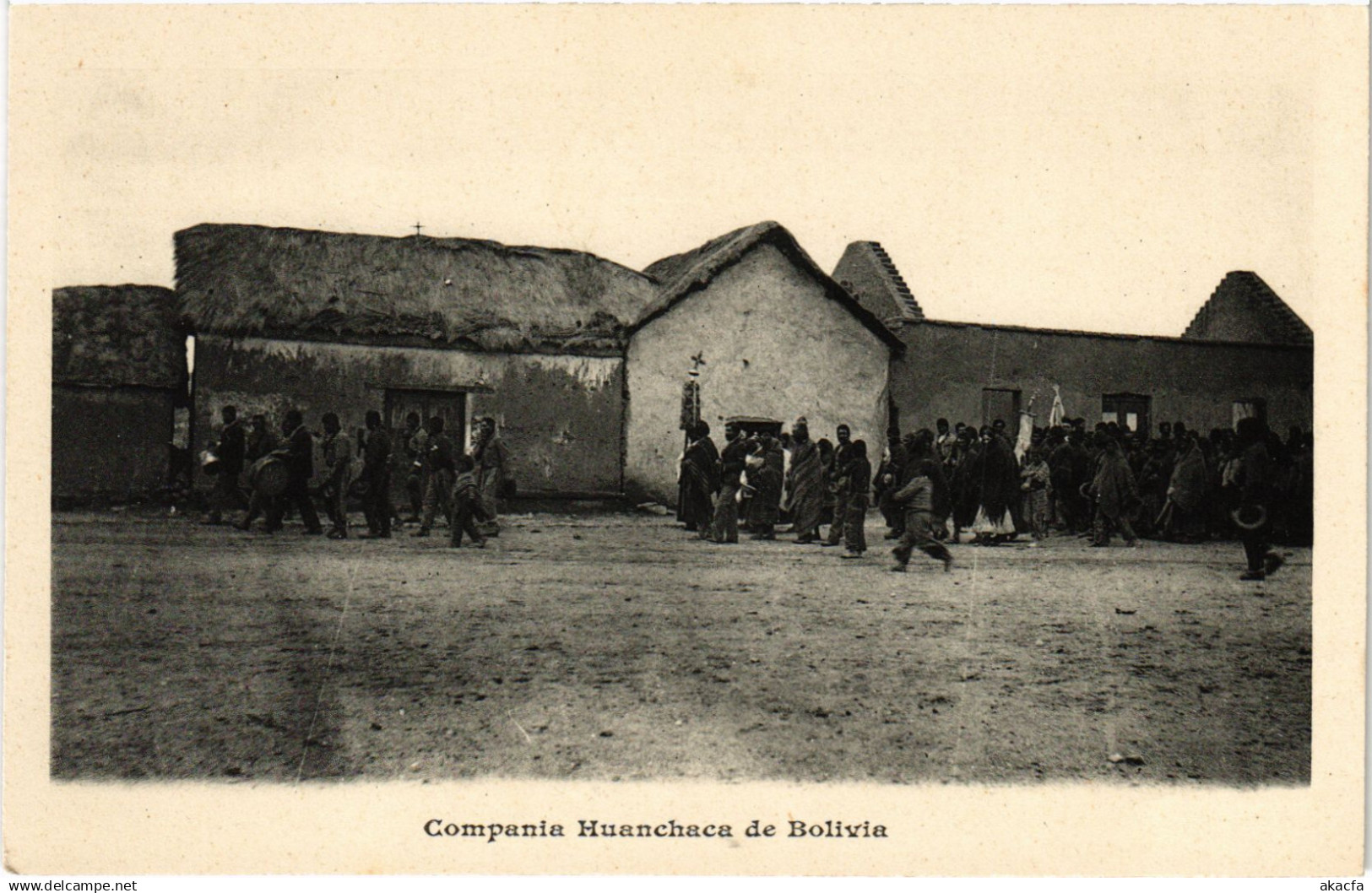 PC BOLIVIA, COMPANIA HUANCHACA DE BOLIVIA, Vintage Postcard (b60498)