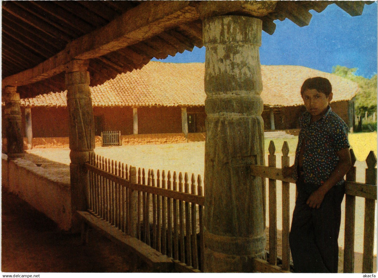 PC BOLIVIA, PFARRHOF SANTA ANA, VELASCO, Modern Postcard (b60674)