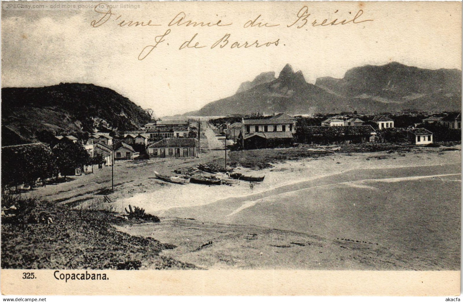 PC BRAZIL RIO DE JANEIRO COPACABANA (a69653)