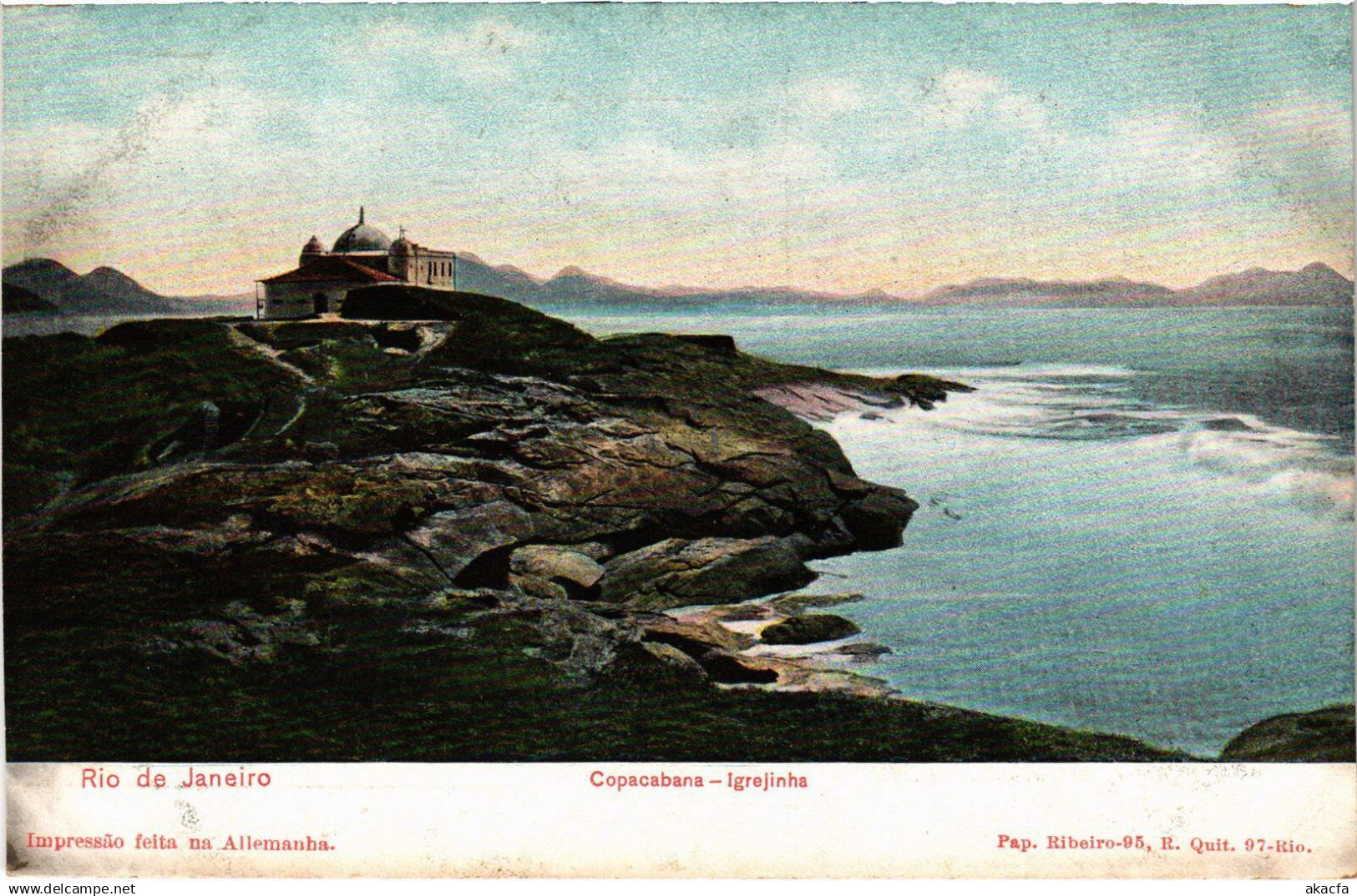 PC BRAZIL RIO DE JANEIRO COPACABANA IGREJINHA (a65977)