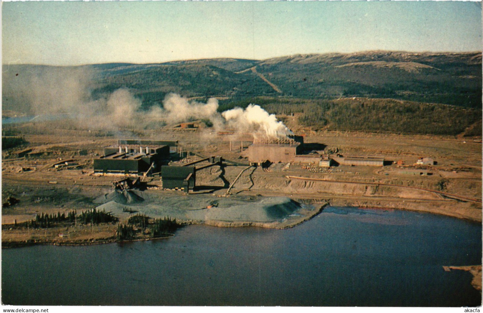 PC CANADA, NEWFOUNDLAND, LABRADOR CITY, PELLET PLANT, Modern Postcard (b61861)