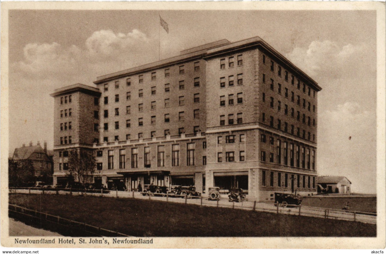 PC CANADA, NEWFOUNDLAND, ST. JOHN'S, HOTEL, Vintage Postcard (b61487)