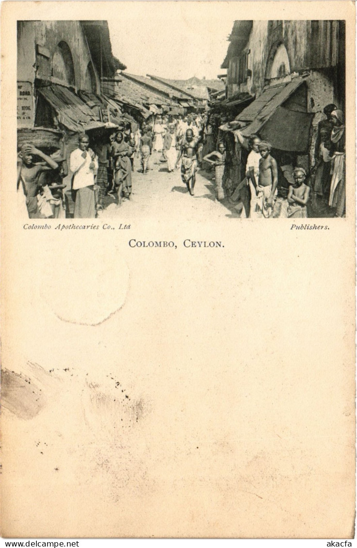 PC CEYLON SRI LANKA COLOMBO, CEYLON (a75870)