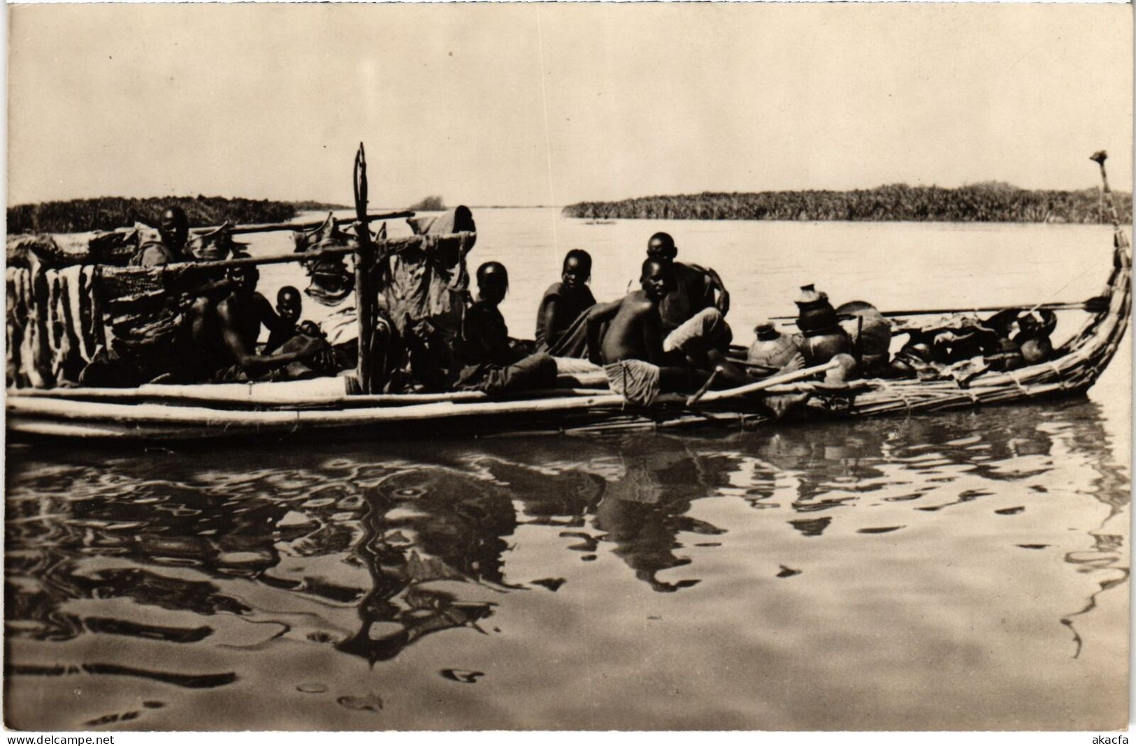 PC CHAD TCHAD LAC THCAD LE KADEI ETHNIC TYPES (a53671)