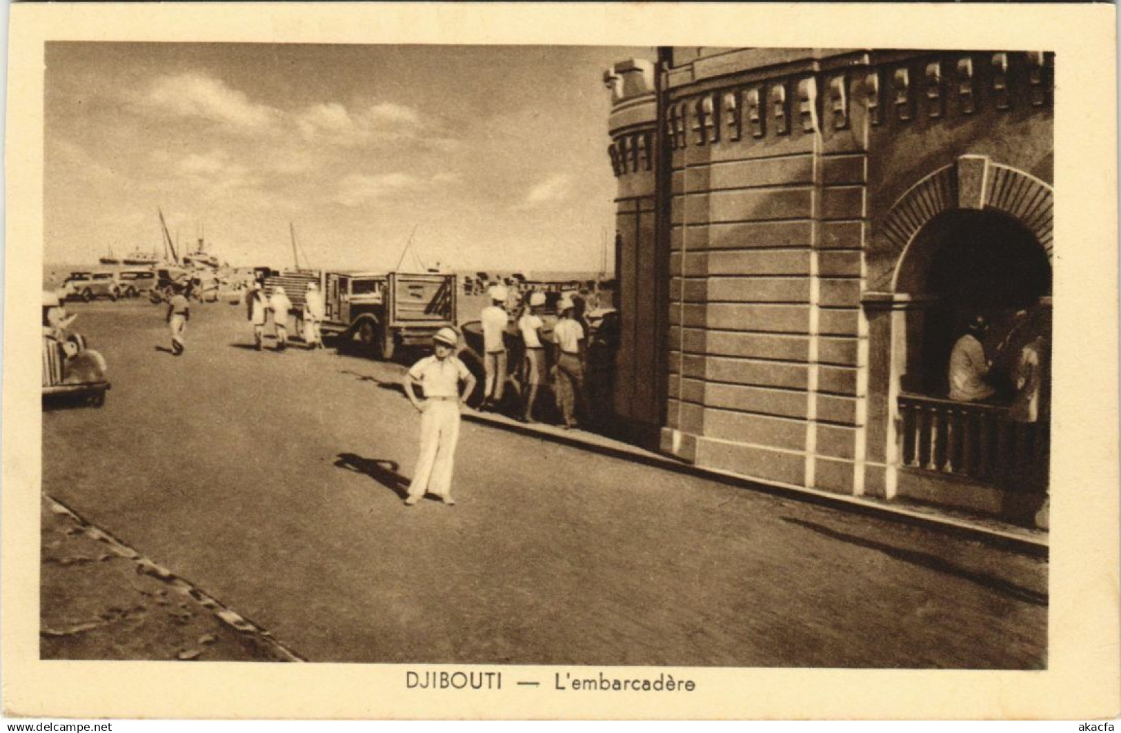 PC DJIBOUTI EMBARCADERE DJIBOUTI SOMALIA (a23787)