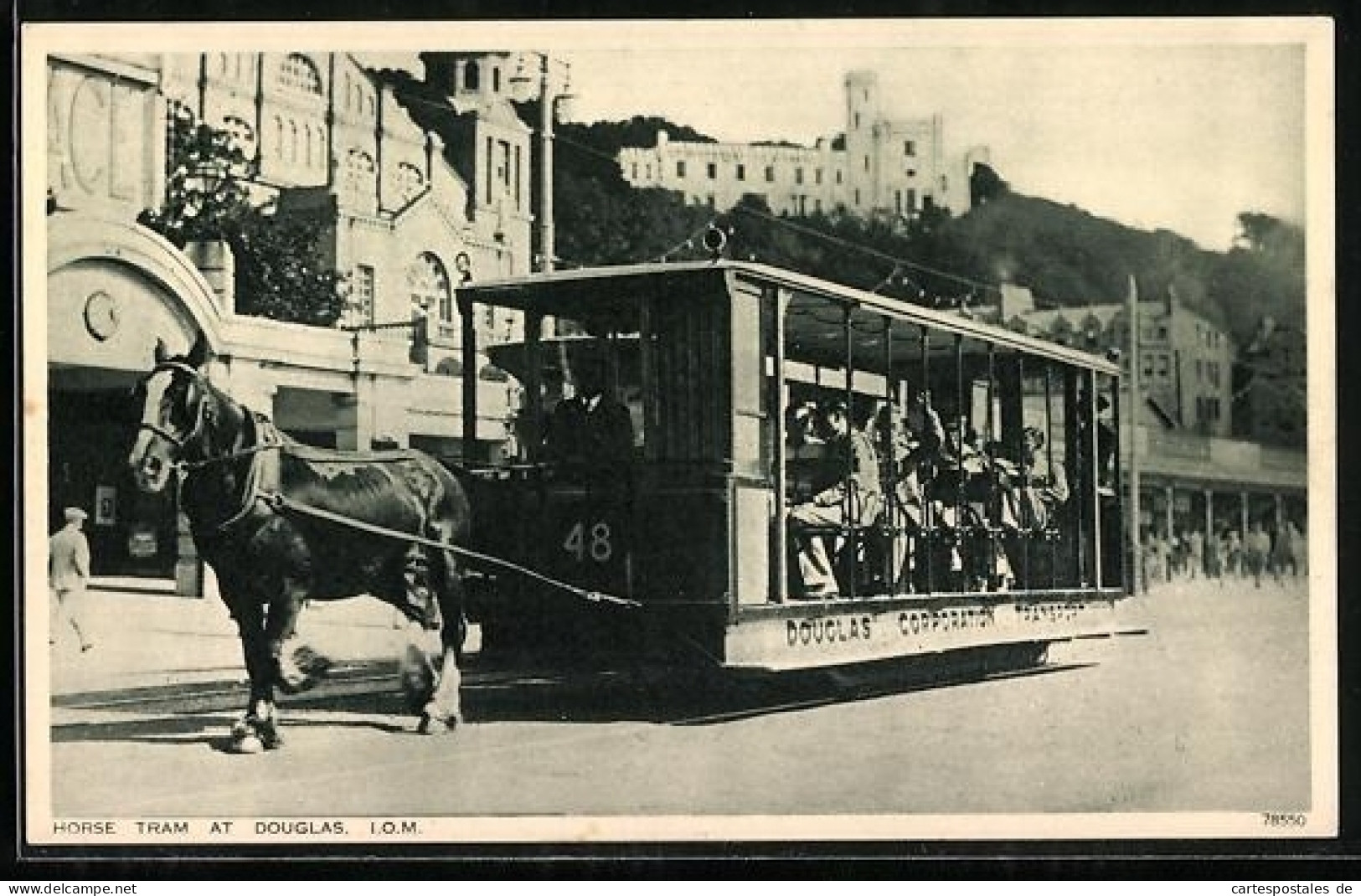 Pc Douglas /Isle of Man, Horse Tram, Pferdebahn