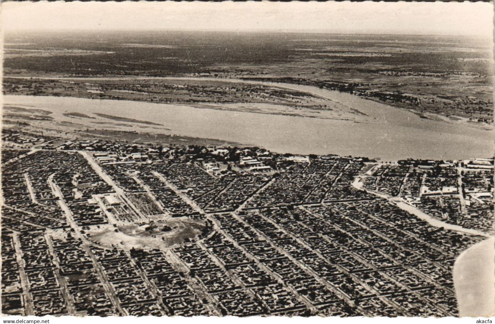 PC FORT-LAMY VUE AERIENNE CHAD, TCHAD (a27646)