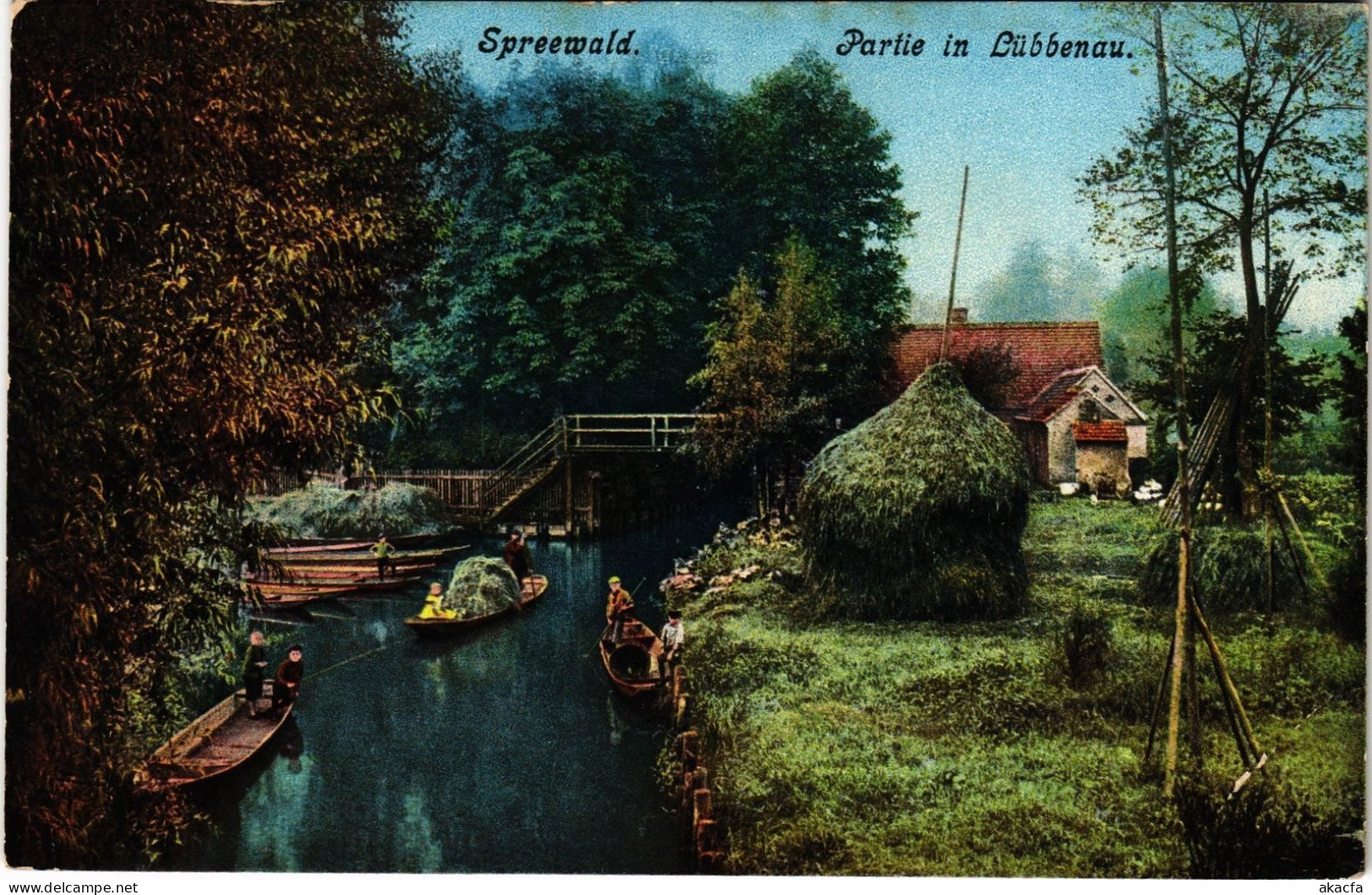 PC GERMANY SPREEWALD LÜBBENAU BRANDENBURG (a80371)
