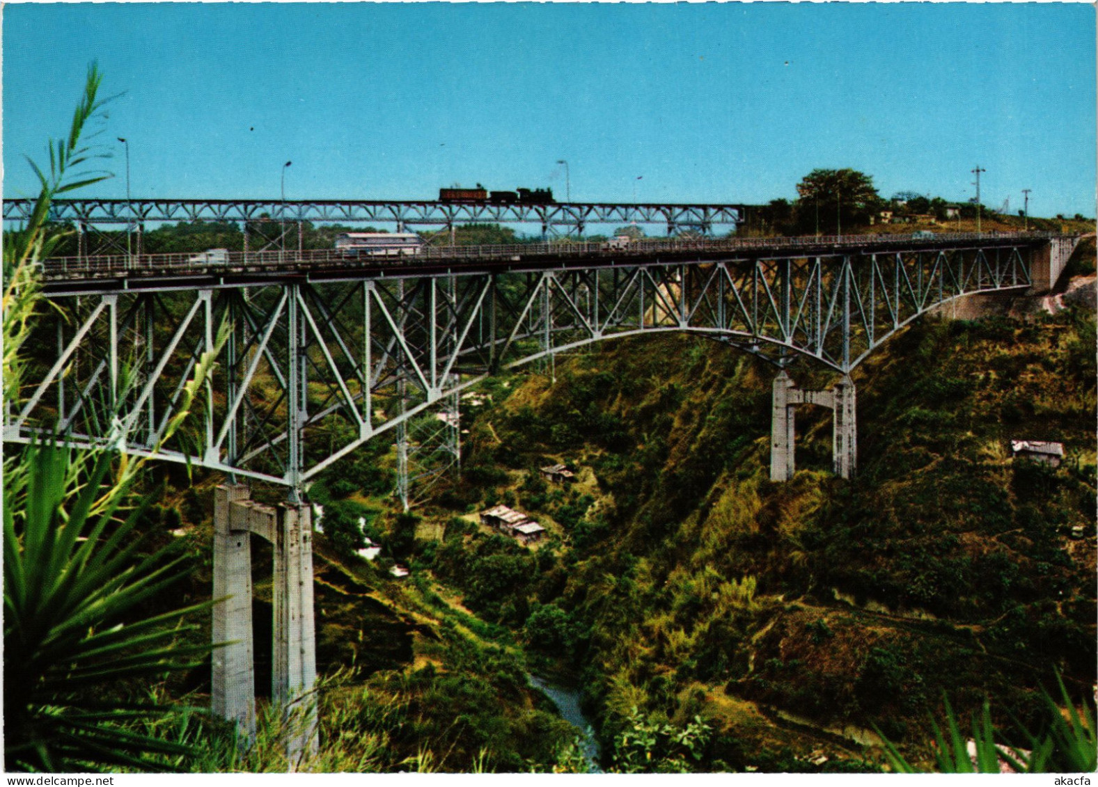 PC GUATEMALA, PUENTE BELICE, BRIDGE, Modern Postcard (b59834)