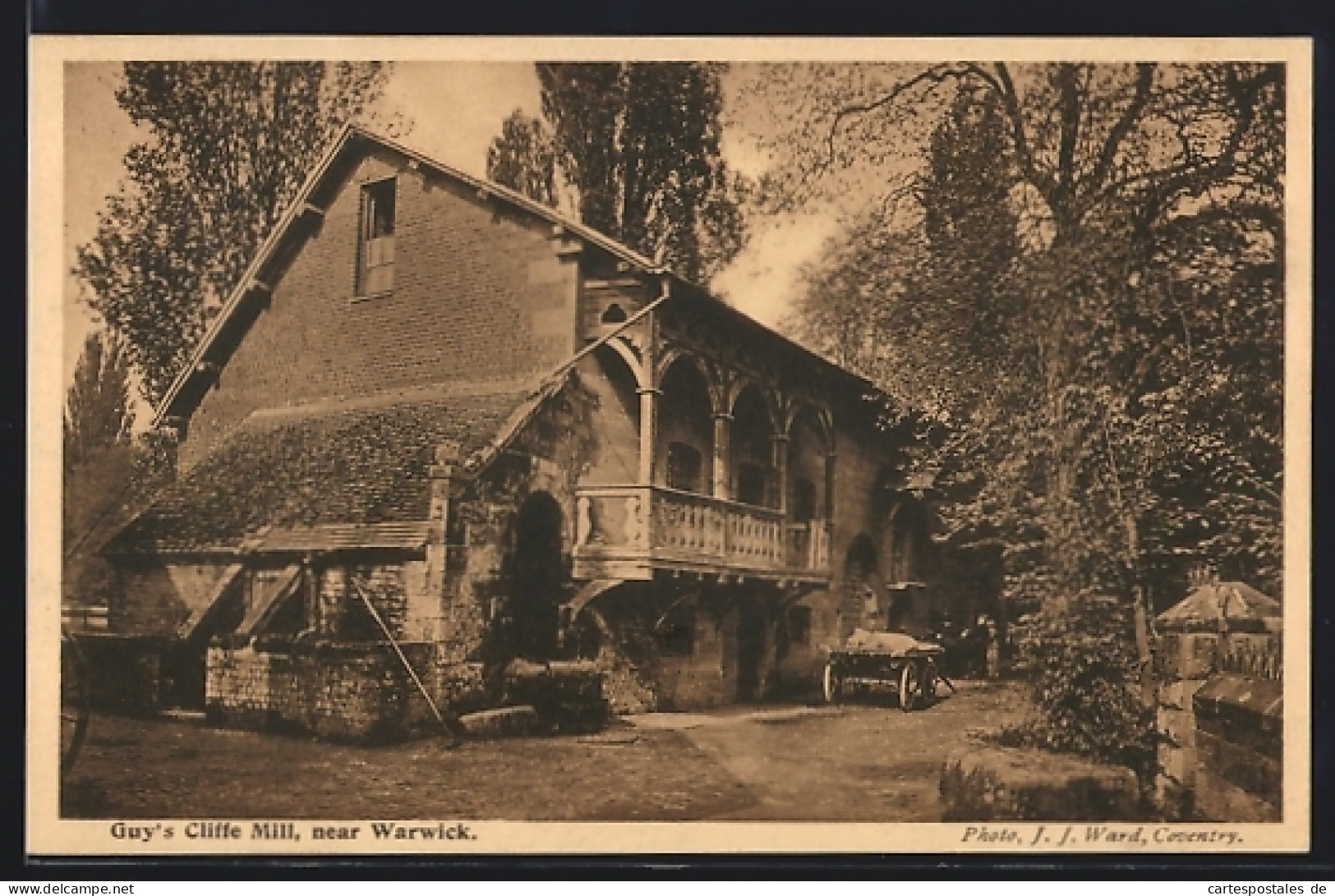 Pc Guy`s Cliffe near Warwick, Guy`s Cliffe Mill